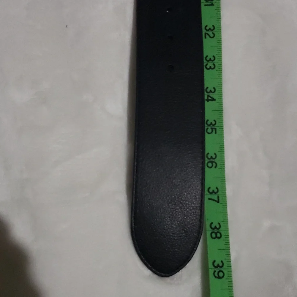 Lauren Ralph Lauren‎ Studded 2ins Wide Black leather Belt. NWT. Size SMALL